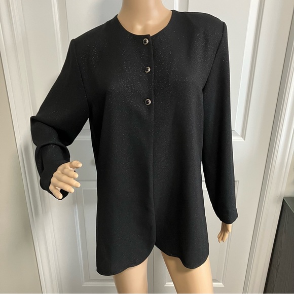 Braemar by Jeremy Scotte | Black sparkly cardigan - Picture 1 of 10